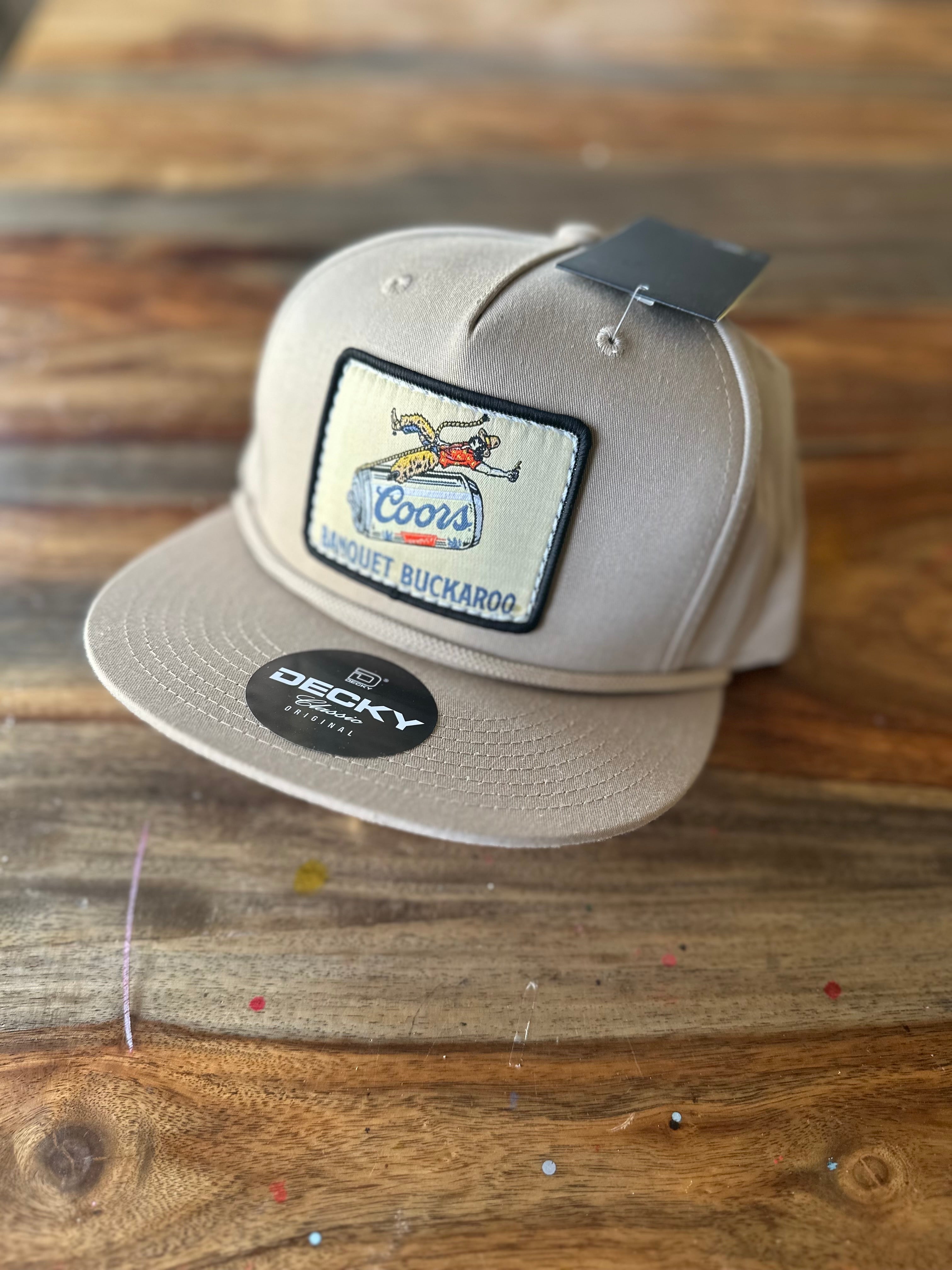 Banquet buckaroo trucker cap