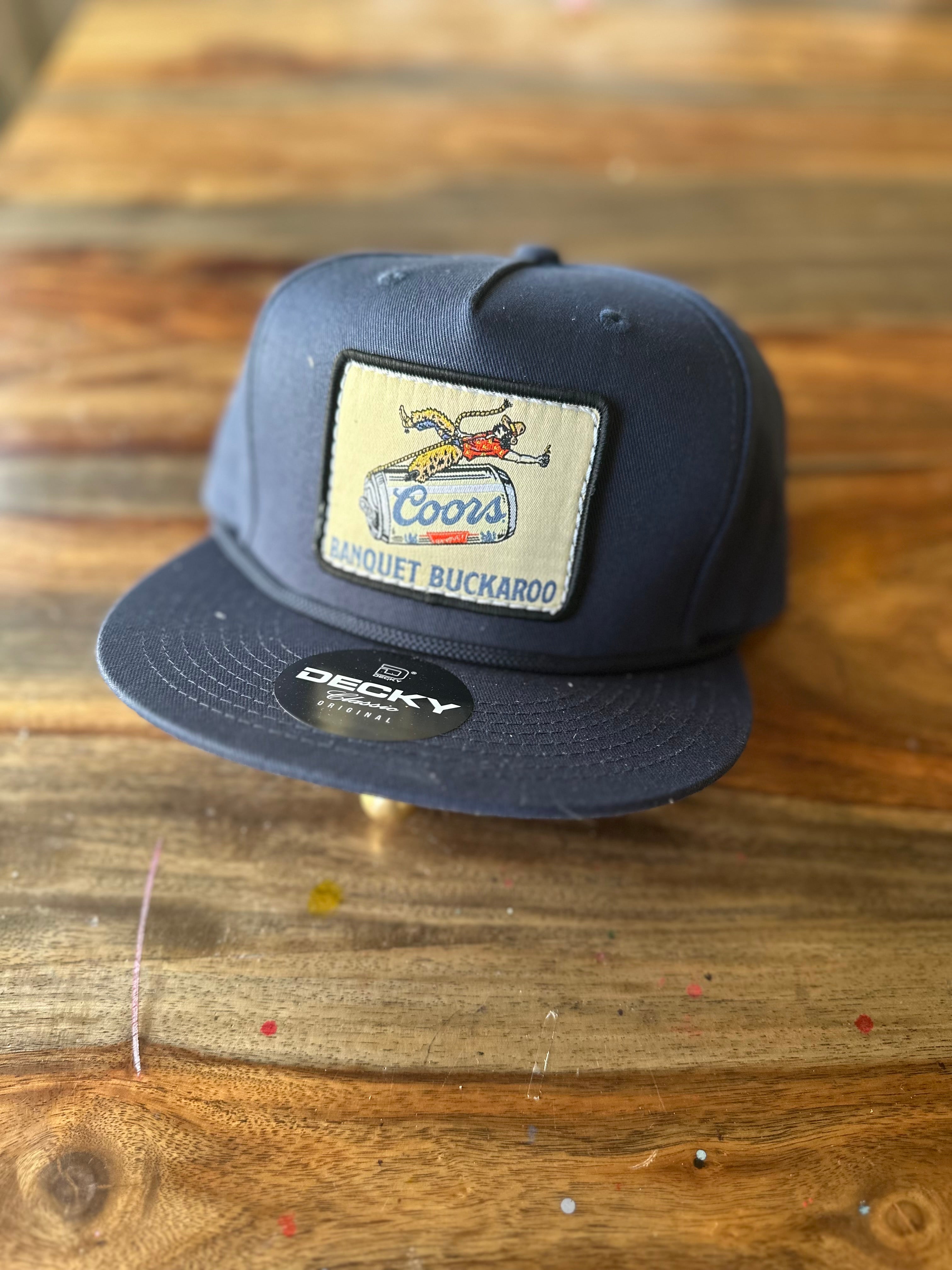 Banquet buckaroo trucker cap