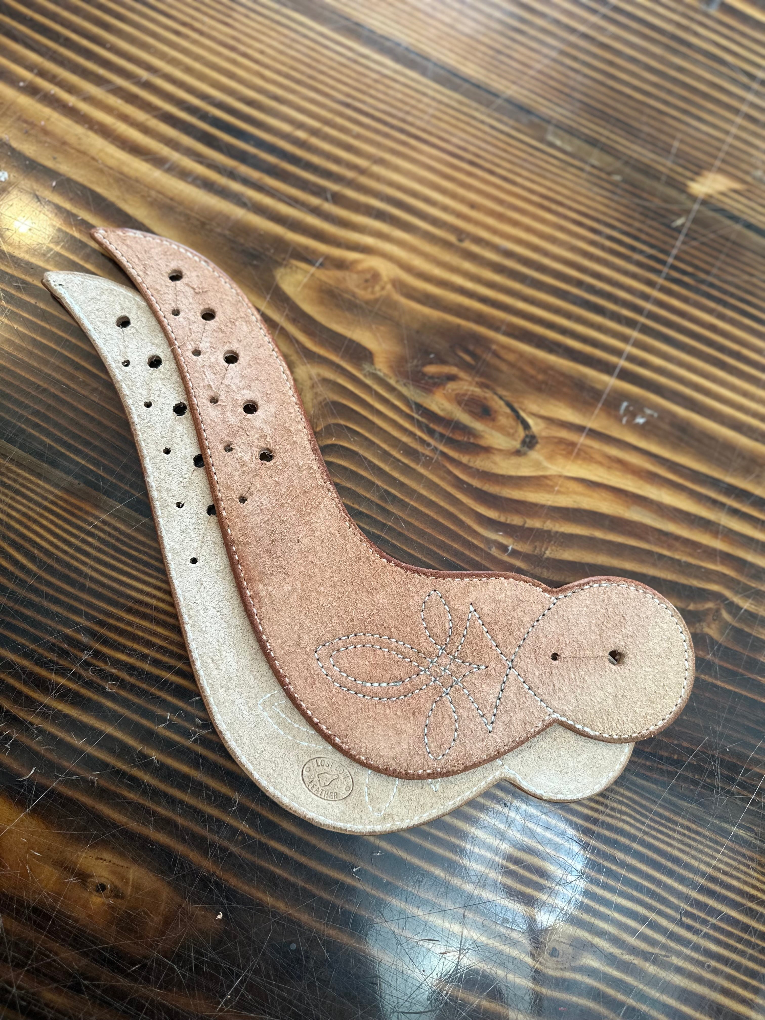 Dove wing spur straps